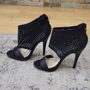 Aldo Black Cut-Out High Heels